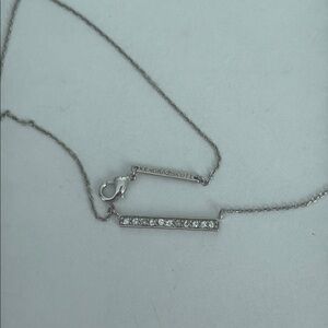 Kendra Scott silver necklace